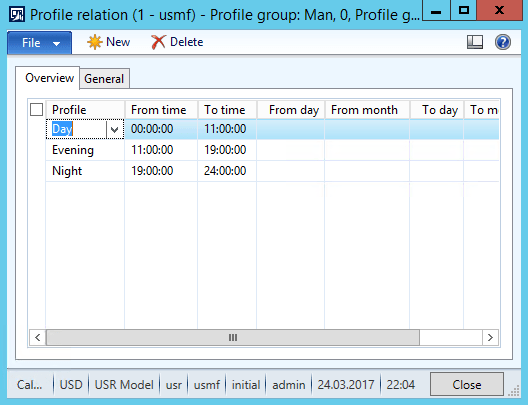 ProfileRelationShift